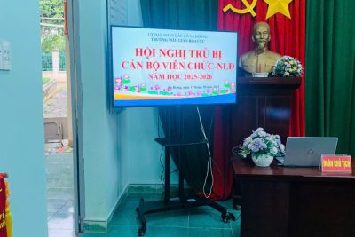 Đại hội trù bị VC, NLĐ Năm học 2025 – 2026