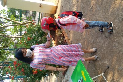 Công việc mỗi buổi sáng của các cô tại trường Mẫu giáo Hoa cúc
