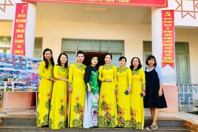 Ngày 16/6/2020 chi bộ trường MG Hoa Cúc tham dự đại hội đảng bộ xã ea blang, nhiệm kỳ 2020-2025.