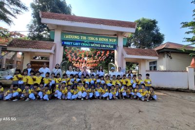 HĐTN: Thăm trường tiểu học của Học sinh khối Lá, NH 2025 – 2026