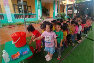 BÀI TUYÊN TRUYỀN VỆ SINH CÁ NHÂN CHO TRẺ MẦM NON