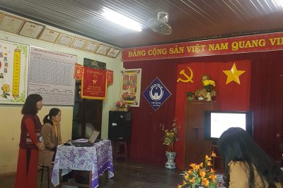 Hình ảnh hội thi GVMN dạy giỏi cấp thị xã NH 2020-2021