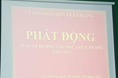 KẾ HOẠCH HƯỞNG ỨNG TUẦN LỄ HỌC TẬP SUỐT ĐỜI NĂM 2021 (TRƯỜNG MG HOA CÚC)