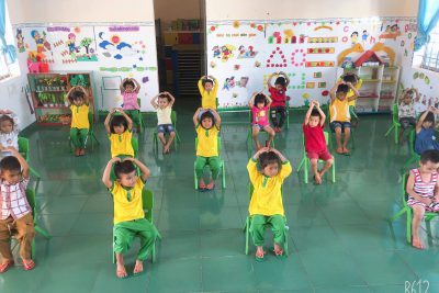 Toàn thể Cb,gv,nv và học sinh trường Mg Hoa Cúc đều nâng cao tinh thần đoàn kết trong nhiệm vụ phòng chống dịch bệnh Ncovid-19