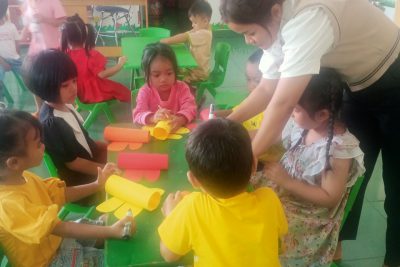 Hoạt động “Vui hội trăng rằm”_Lớp Chồi 1